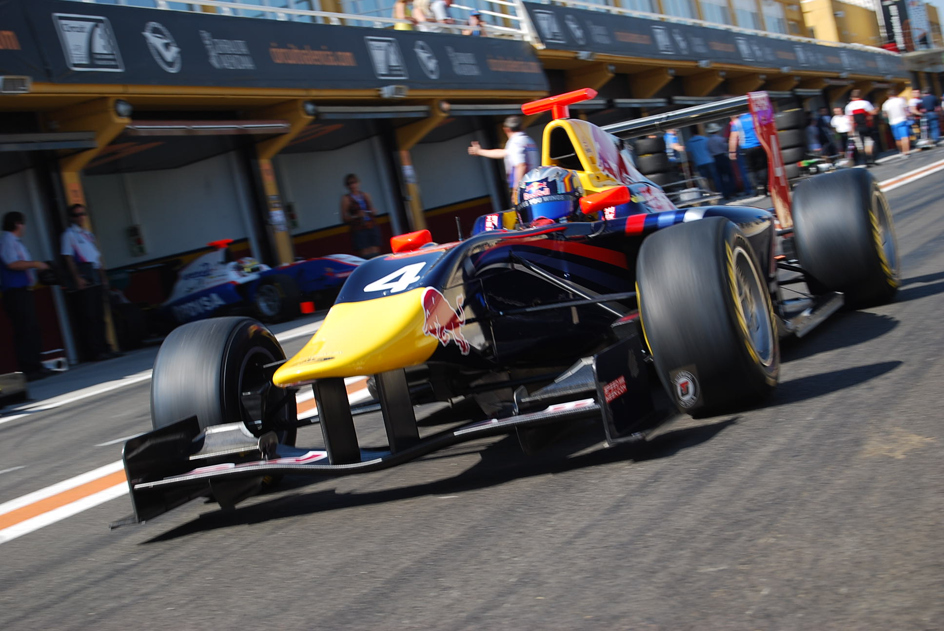 Tony on GP3 Picture Gallery