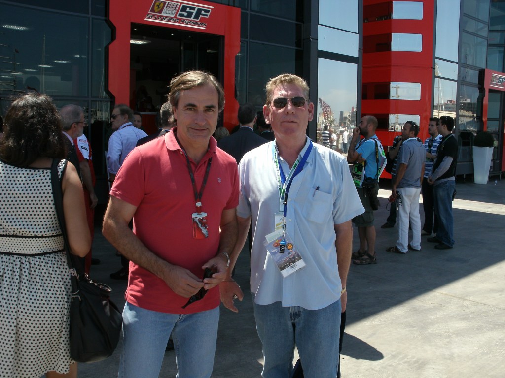 Tony Driver Interaction @ Valencia, pics by @p2pc2e and some random dudes, like the one with Alonso