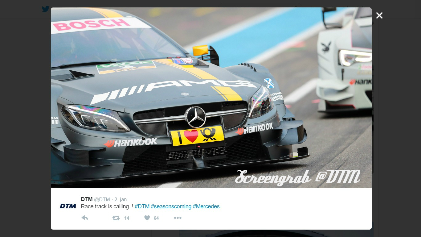 Screengrab @DTM