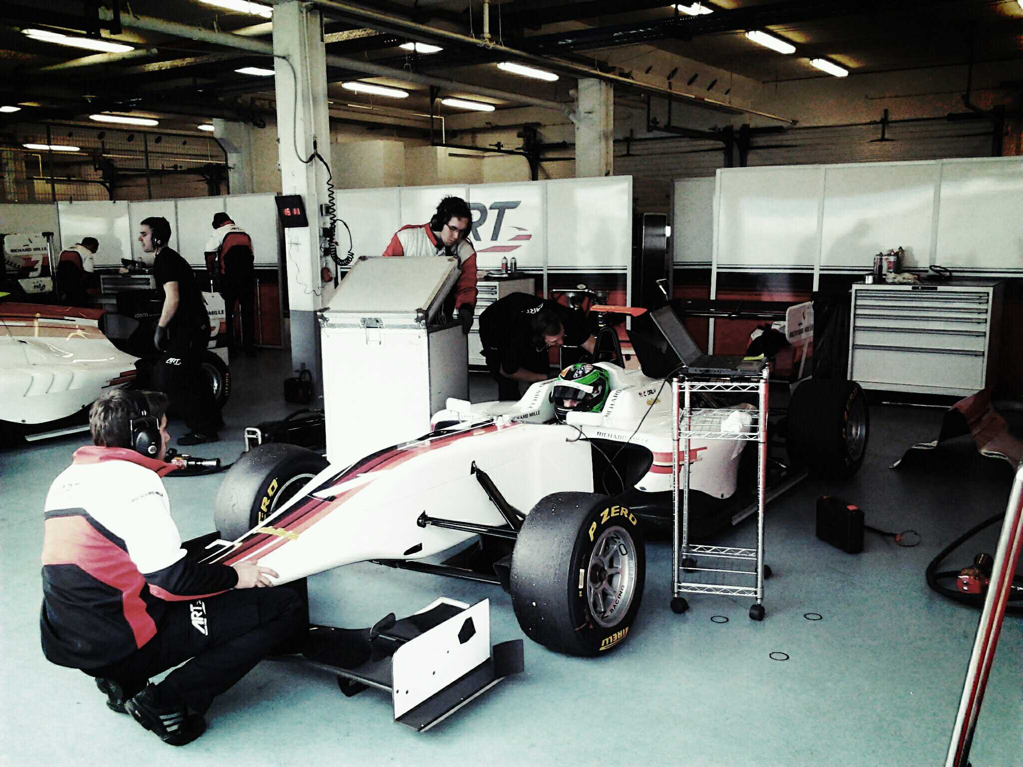 Conor in the GP3 Dallara circa 2013