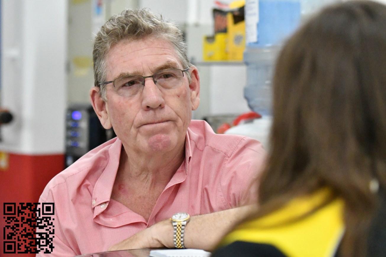 Tony Does His Best "Porfiry Petrovich" Face