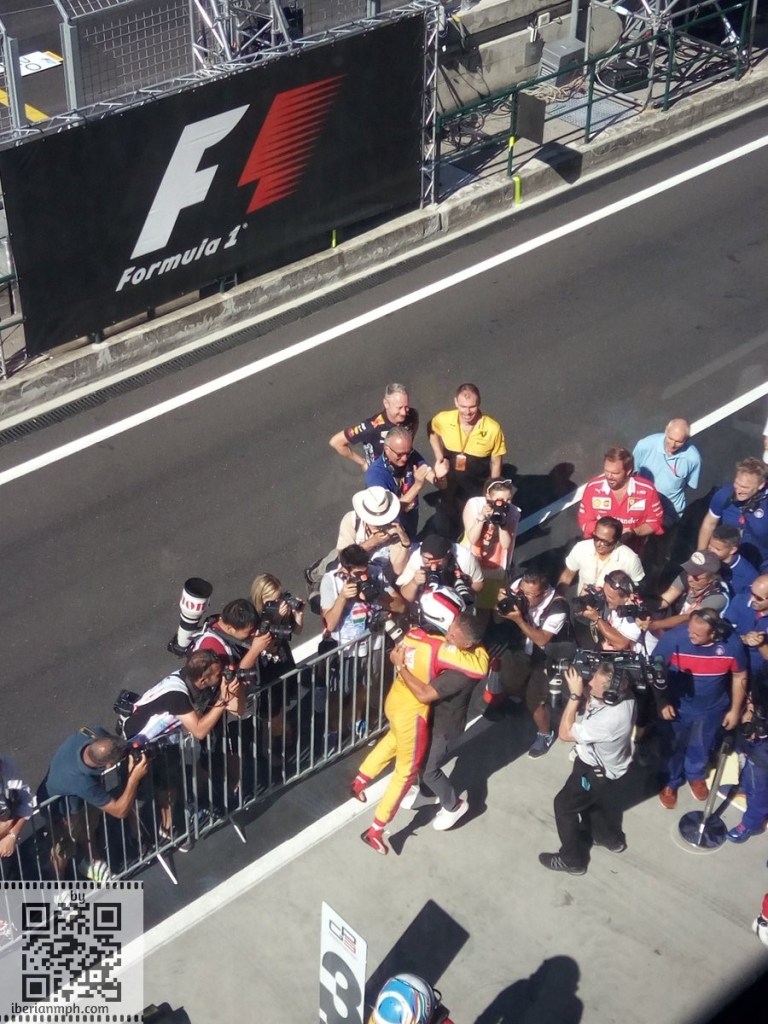 We go social in Hungary and spot Alesi Jr