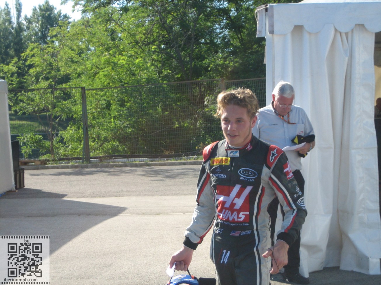 Santino Haas F2 speed