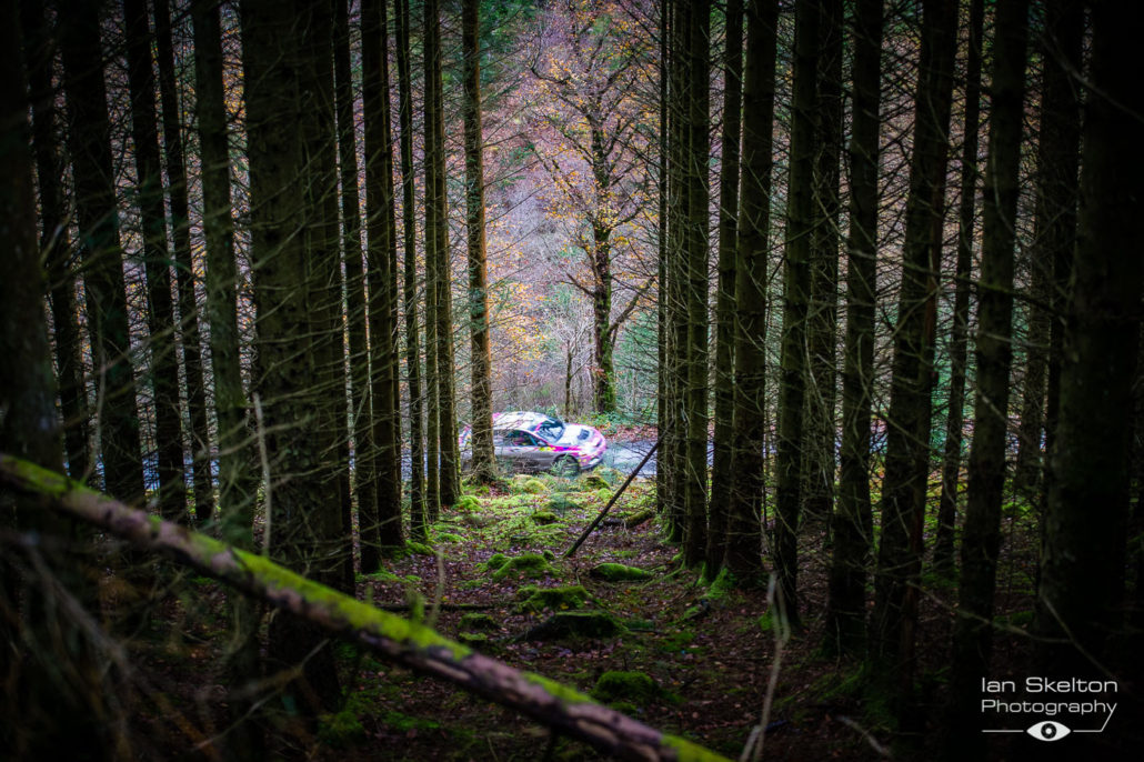 during the WRC Wales Rally GB 2017