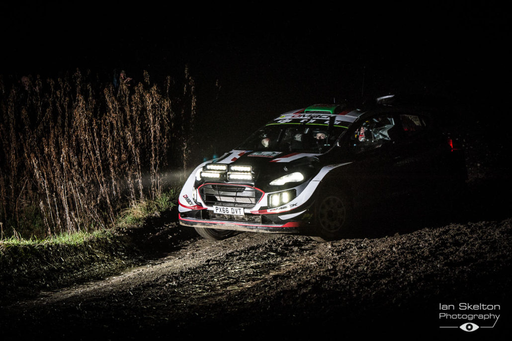 during the WRC Wales Rally GB 2017