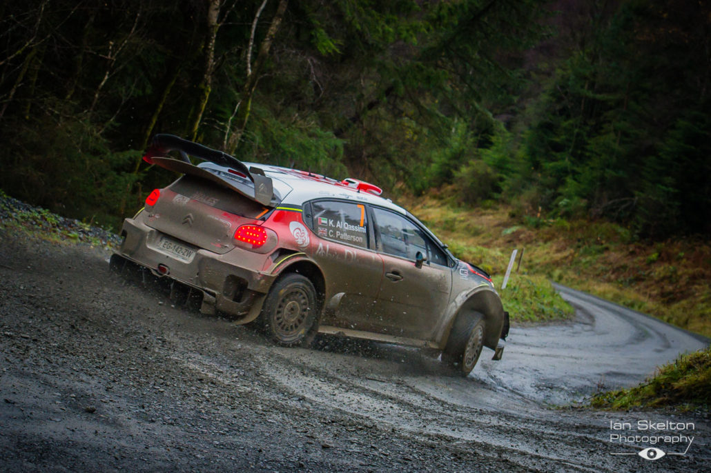 during the WRC Wales Rally GB 2017