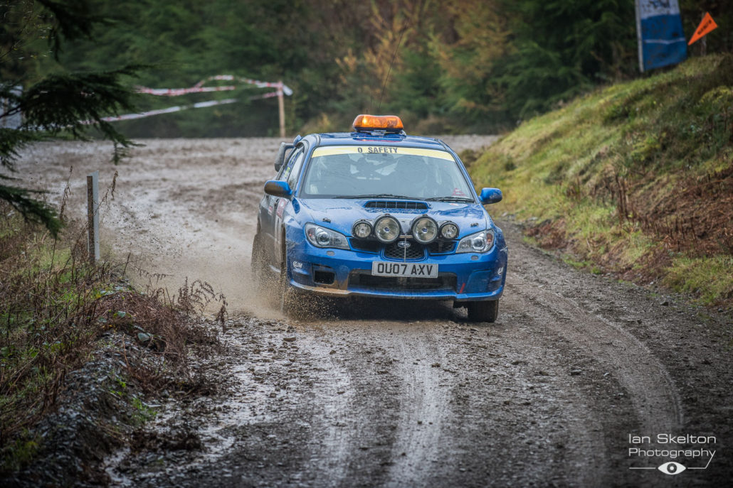 during the WRC Wales Rally GB 2017
